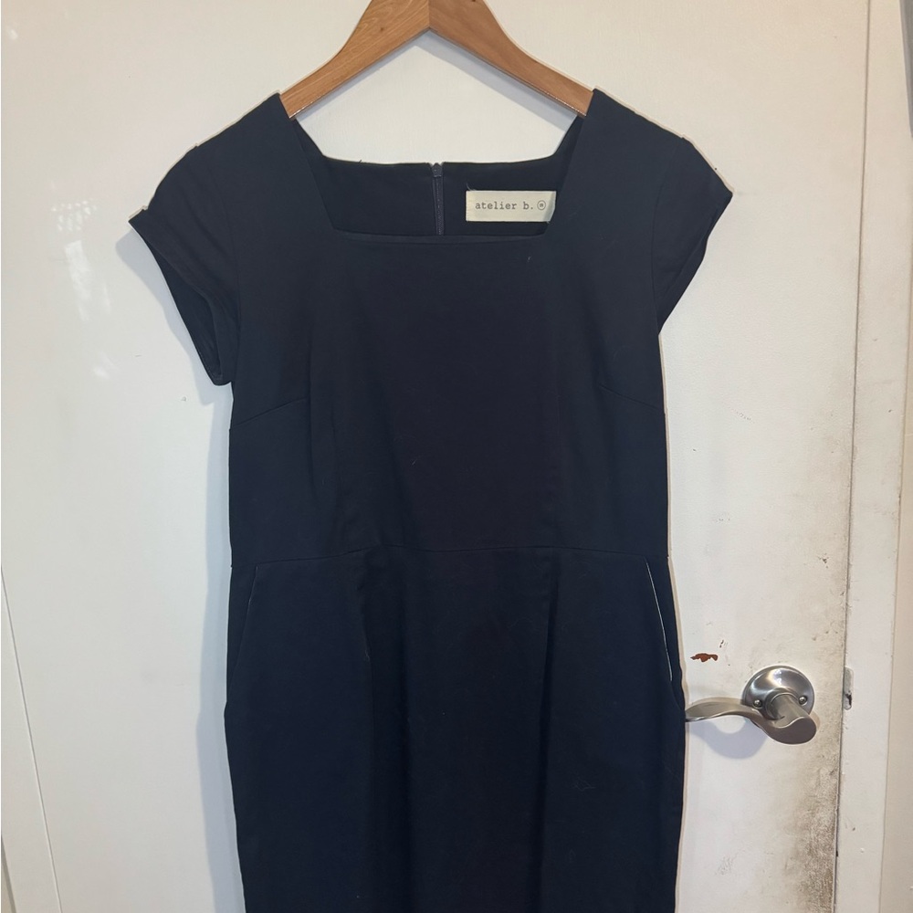 Black Atelier B. Tea Length Dress